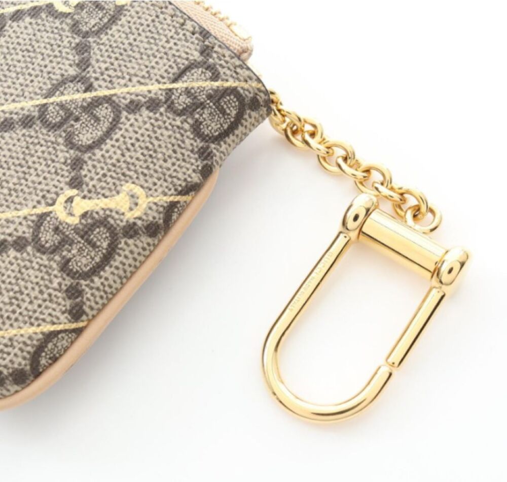 Gucci Coin Case GG with Gold Pattern Women - Picture 5 of 16